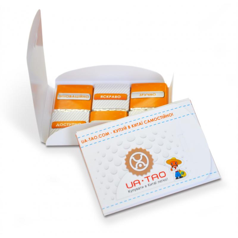 Шоколадный набор 30 г Конверт с логотипом